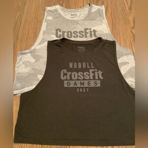 2 MINT NO BULL CROSS FIT CROP TOPS  XXL